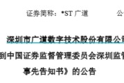五行分析顶格重罚！*ST广道实控人被终身市场禁入